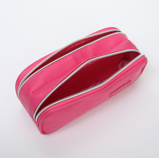 Косметичка-пенал на молнии с отделами, Style, малиновая - Simaland фото 3