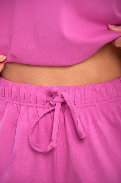 Арт. 10804/7 Домашний костюм с брюками 44-52 (5 шт) Цвет:верх-малиновый,низ-малиновый - Калинка фото 14