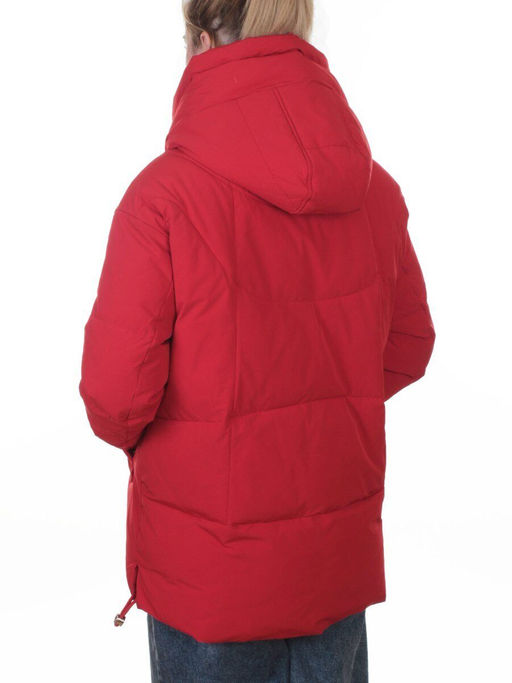 2387 RED Куртка зимняя женская (150 гр. холлофайбер)
