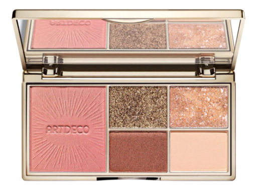 ARTDECO Палетка теней и румян Illusion Palette for cheeks & eyes тон 4, 4,5 г 4х1,5 г  фото 3