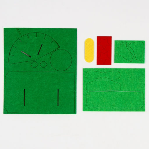 Набор для создания игрушки из фетра «Самолет»