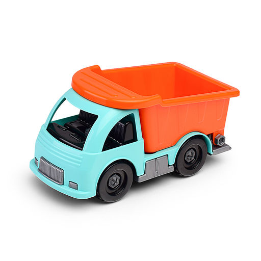 Конструктор "Грузовичок Лео" (23 дет., отвертка, шестигранник, ключ гаечный) 23,6 см (в сетке)