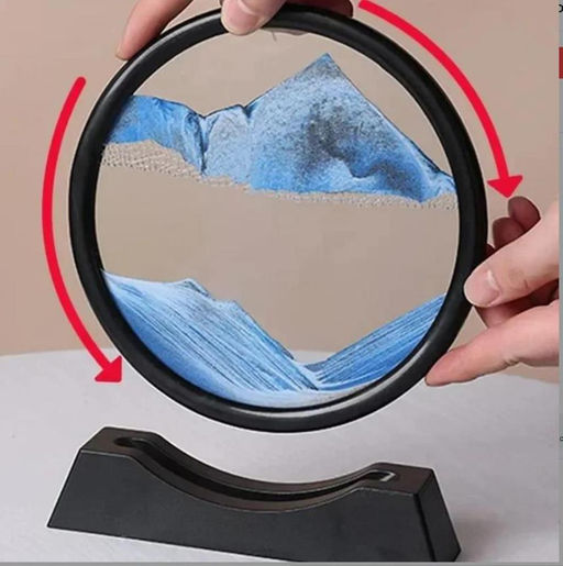 12-дюймовая 3D-картина с пересыпающимся песком: Настольное украшение для дома или офиса