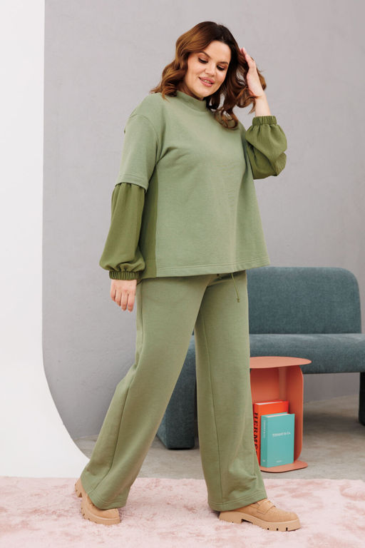 Костюм Anastasia 1191.1 олива  фото 3