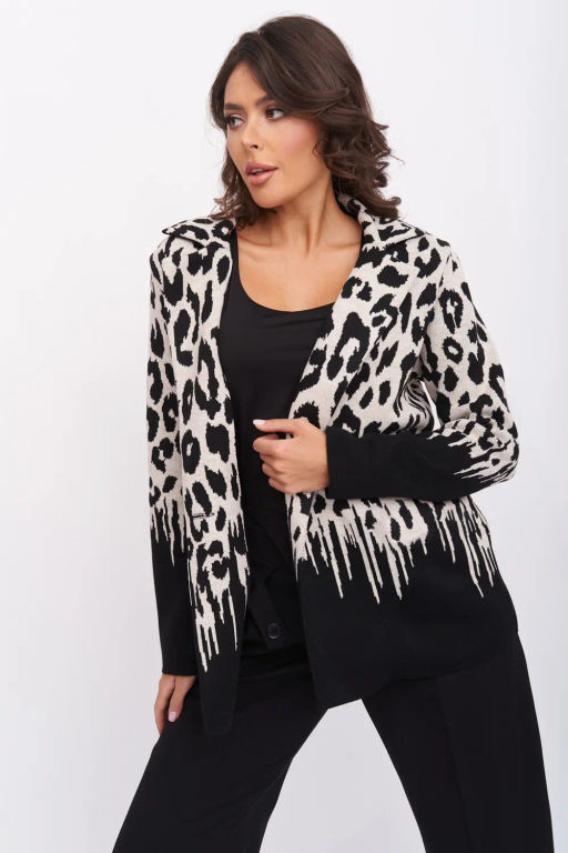 БЕЛАРУСЬ Жакет Д 3303/1 черно-бежевый