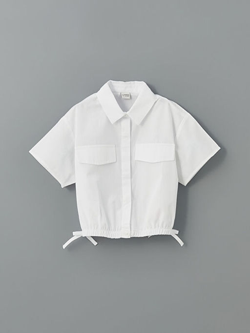 Basic K?sa Kollu K?z ?ocuk G?mlek