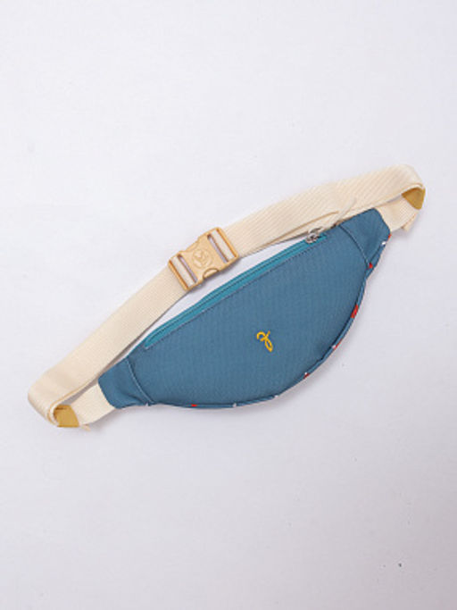 Сумка ЗАПОРОЖЕЦ Muhomori Small Waist Bag ZIP LIGHT BLUE  фото 3