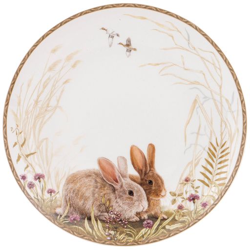 ТАРЕЛКА ЗАКУСОЧНАЯ LEFARD ОХОТА 20,5 СМ (КОР=16ШТ.)