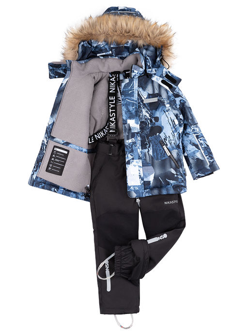 Костюм 7з1324 нефть - Nikastyle фото 6
