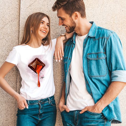 Эксклюзивная футболка Yana Pletneva упаковка плотный Zip пакет!