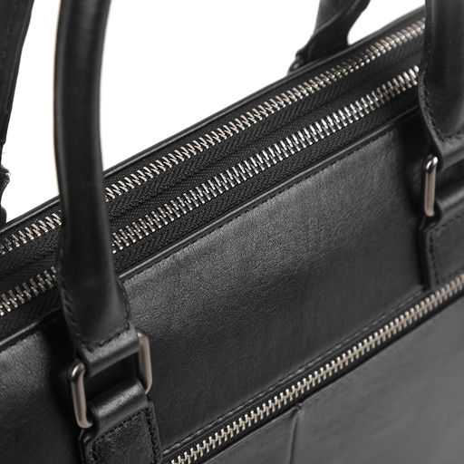 Сумка мужская, кожа, MIRONPAN 8005 Черный  фото 3