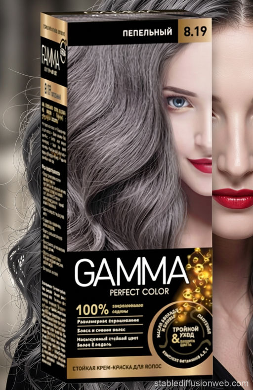 ГАММА краска д/волос PERFECT COLOR 8.19 Пепельный в компл. с окислит.кремом 6% - Свобода фото 4