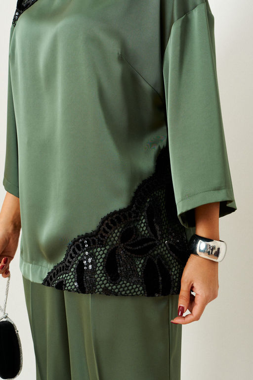 Костюм Beautiful Free 6401 шалфей - Beautiful&free фото 6