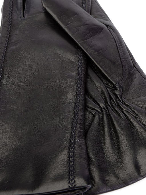 Перчатки женские ш+каш. IS02804-sh black - Eleganzza фото 3