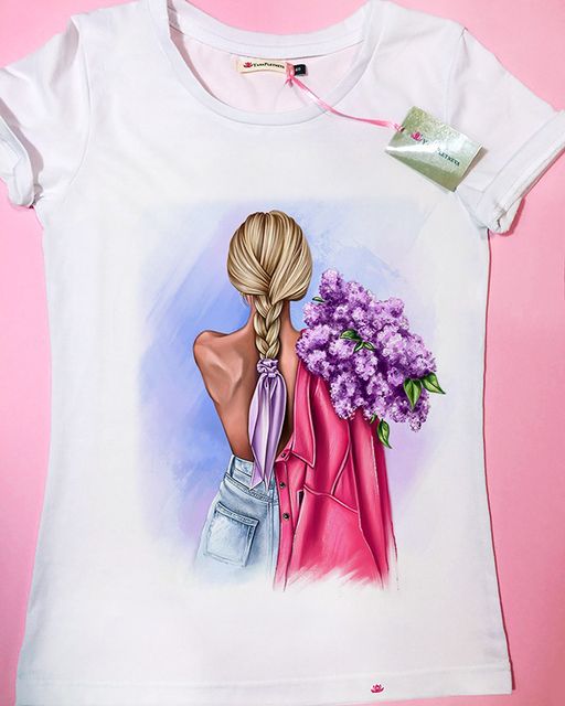 Эксклюзивная футболка Yana Pletneva упаковка плотный Zip пакет!