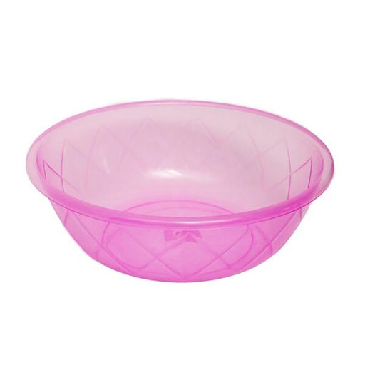 Салатница 3л. "Нежность" (прозрачная) /25шт. Ханпласт