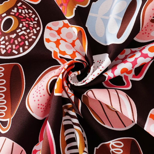 Скатерть Доляна Пончики 150250 см, 100% п/э  фото 4