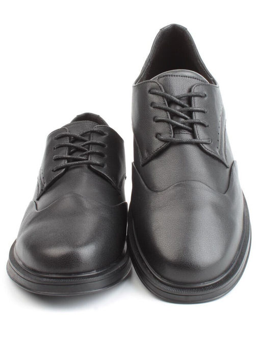 03-DYL141-1 BLACK Полуботинки женские (натуральная кожа)