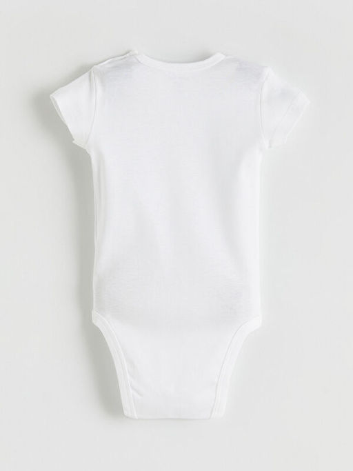 Bask?l? Erkek Bebek ??t??tl? Body