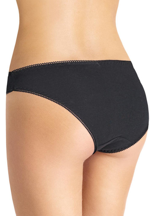 B606к Трусы жен. Кружево хлопок (ЧЗ)