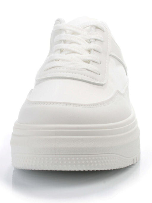 05-6180-30 WHITE Кроссовки женские (искусственные материалы) - No name фото 7