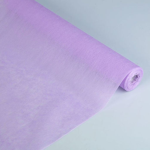 Фетр для упаковок и поделок, однотонный, светло-сиреневый, двусторонний, рулон 1шт., 50 см x 15 м - Simaland фото 2