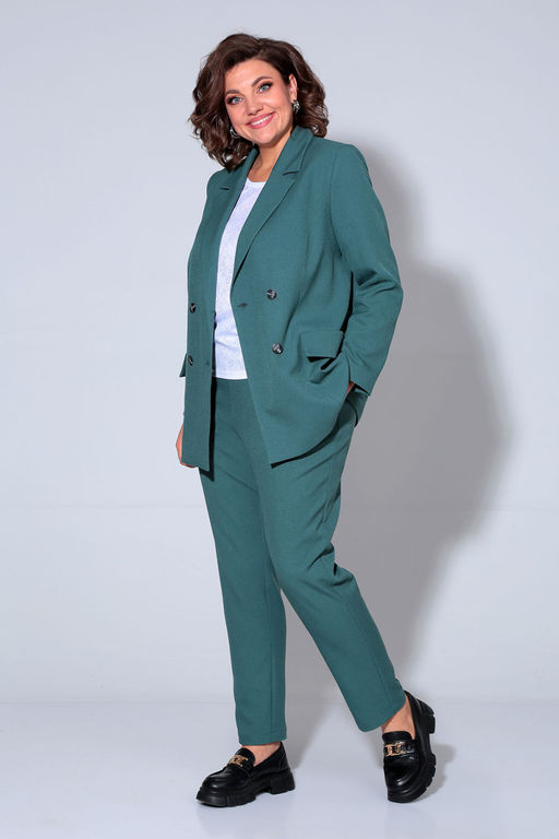 Костюм Liona Style 858 изумруд фото 2