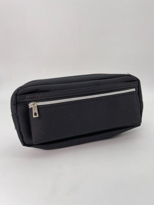 Пенал "Many zips", black