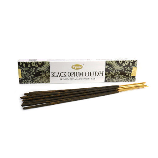 Благовония Ppure 15гр Black Opium Oud уп-12 шт Черный опиум Удд