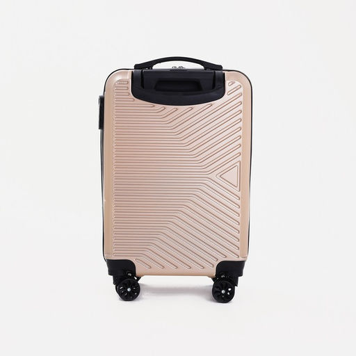 Чемодан малый 20, отдел на молнии, кодовый замок, цвет бежевый - Simaland фото 5