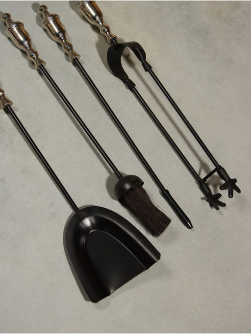 Каминный набор Вьюга сталь, 4 предмета, 13х13х61 см - Simaland фото 5