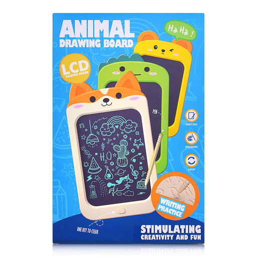 Доска для рисования "Милый зверёк" в коробке