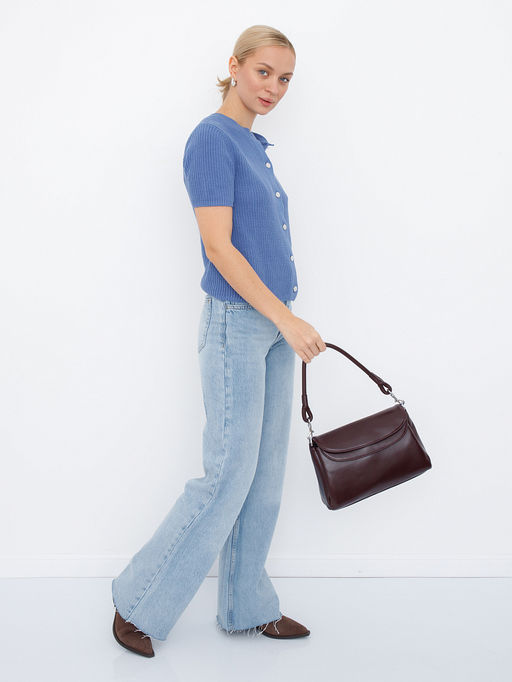 Сумка 0036VG wine purple Vitelli Grassi