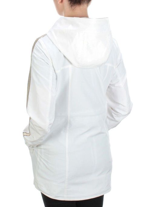 FY-259 WHITE Ветровка женская COSEEMI (65% хлопок, 35% полиэстер) - Fashion фото 4