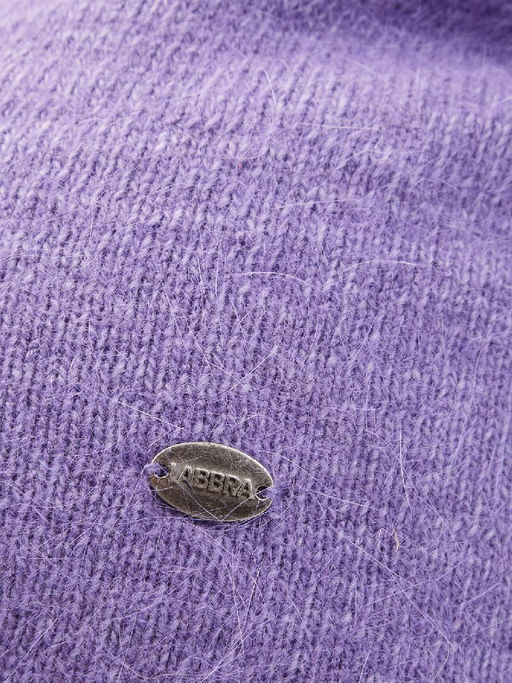 Шапка жен. анг+нейл+шерсть LB-A53043 d.violet - Labbra фото 3