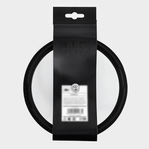 Крышка Magistro, d=18 см, со сливом, с силиконовым ободком и ручкой, жаропрочное стекло