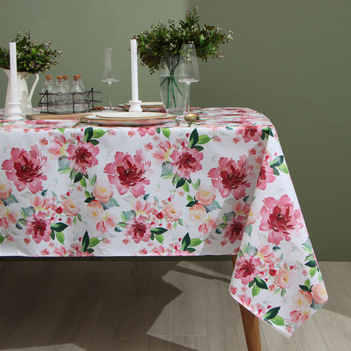 Скатерть «Доляна. Пастель», 137×180 см, 140 г/м²