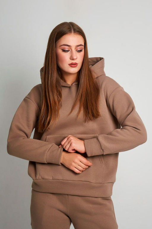 Арт.2903 Костюм женский с начесом 44-52 (5 шт) Цвет:бежевый - Калинка фото 24