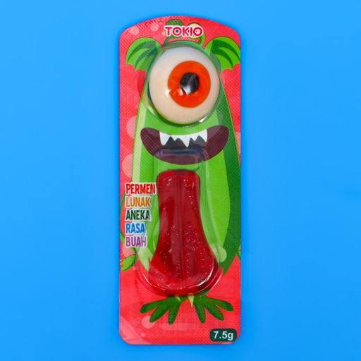 Цена за 3 шт. Мармелад жевательный Язык с глазом, 7,5 г - Simaland фото 2