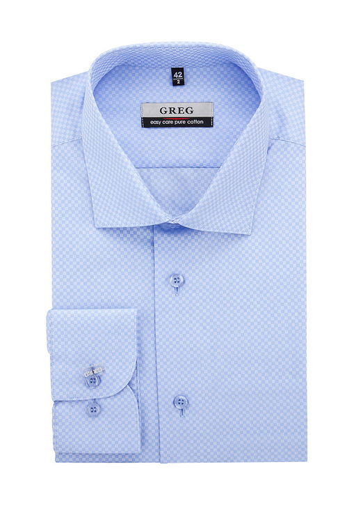 Сорочка мужская длинный рукав GREG 224/191/5159/Z_GB  фото 2