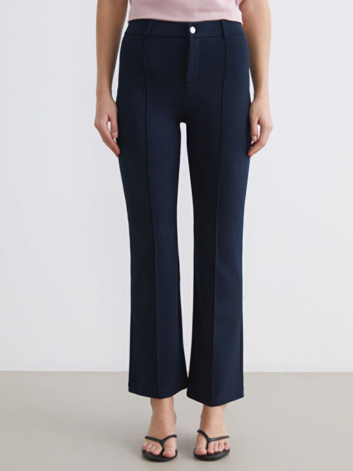 Y?ksek Bel ?spanyol Pa?a Kad?n Pantolon