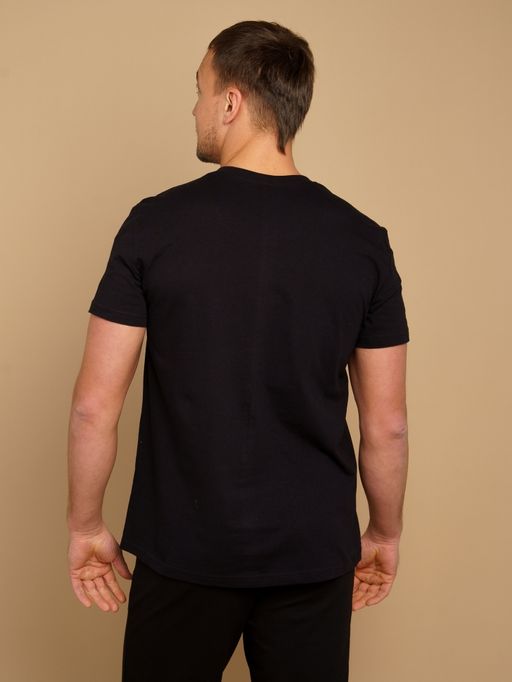 Футболка хлопок 100%,темно-синяя - Binita фото 20