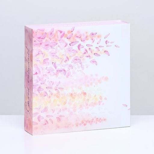 Цена за 2 шт. Коробка для 8 конфет шоколад, с окном, С 8 Марта 17.7?17.8?3.8 см