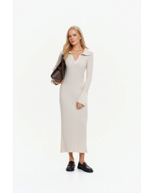 Платье THE VERY 2412 жемчужный  фото 2