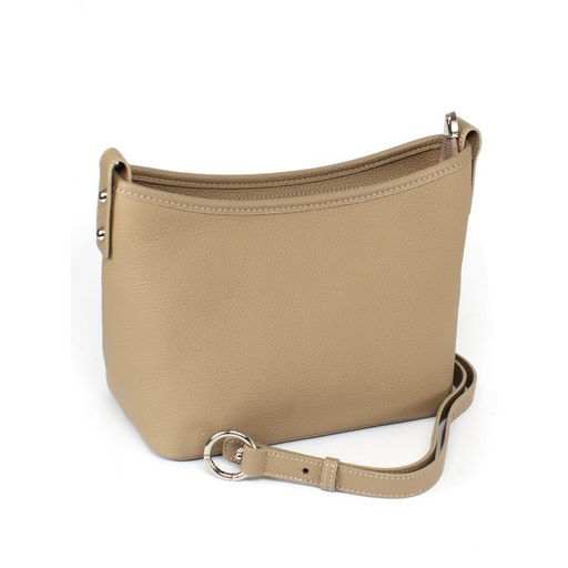 Сумка женская натуральная кожа GU 2066-6749, 1отд, плечевой ремень, бежевый SALE 259914 - Adelia фото 5