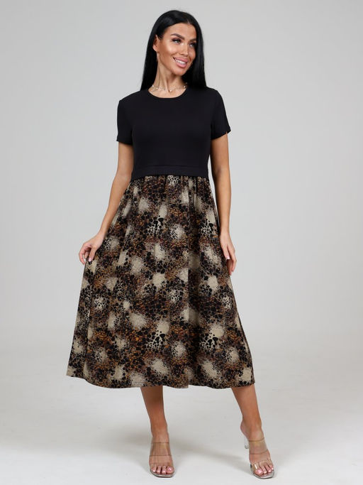 511 ЖЕНСКОЕ ПЛАТЬЕ (Черный) - А-дина фото 2