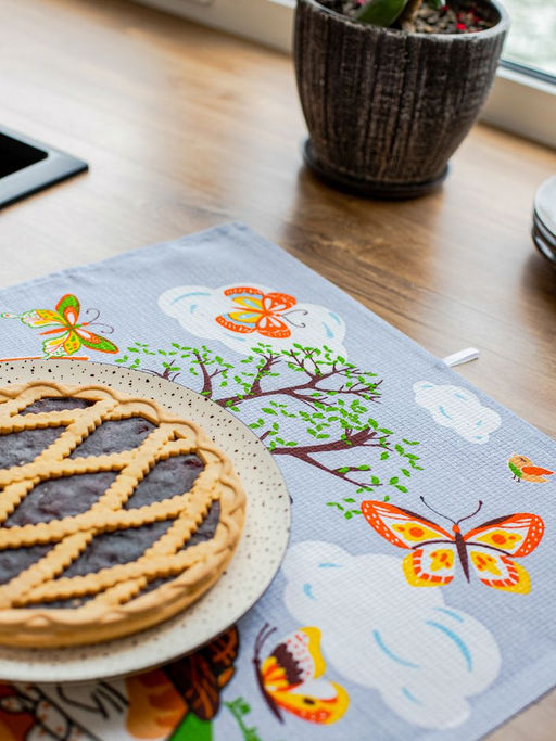 Комплект вафельных полотенец 48*60 см, 3 штуки (Мурлыки) - Ивановотекстиль фото 9