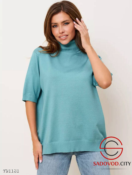 Водолазка Женская С Коротким Рукавом - Bruno фото 4