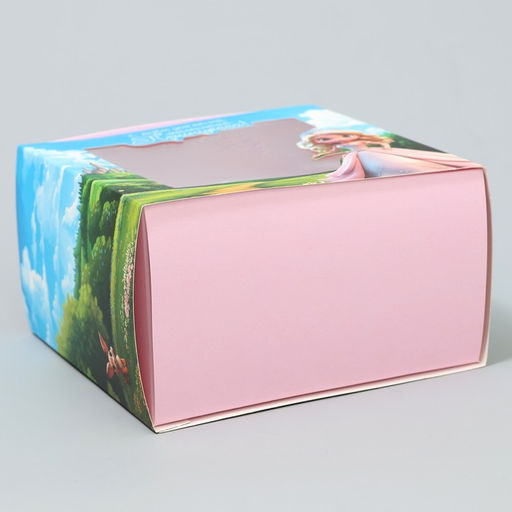 Цена за 5 шт. Коробка-фоторамка складная Маленькой принцессе, 14 х 14 х 8 см - Дарите счастье фото 3