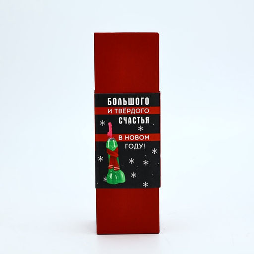 Подарочный набор новогодний Большого и твердого счастья, стакан 100 мл, трубочка, 18+ - Дорого внимание фото 3